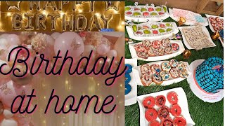 How we threw Him a FUN Birthday Party at Home | Birthday celebration in a POLICE BARRACKS