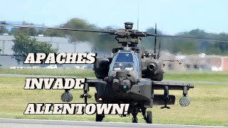 AH-64 APACHES INVADE ALLENTOWN 🤯