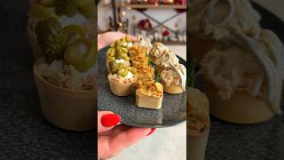 APERITIVOS PARA NAVIDAD - TARTALETAS SALADAS #aperitivos #appetizer #navidad #christmas #food