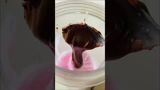 strawberry milkshake without strawberry| strawberry nutella milkshake #shorts #short #youtubeshorts