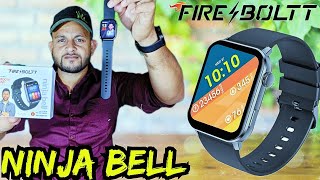 fire boltt ninja bell bluetooth calling smartwatch #smartwatch #callingsmartwatch