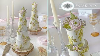 3-D Wedding Cake Cookie - New Tutorial Sneak Peek