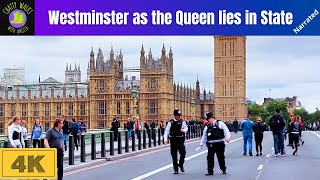 RIP Queen Elizabeth II - Westminster Palace, Westminster Abbey and queues as we remember her Majesty