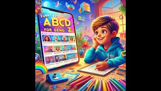 Gen Z version of ABC | Trending Alphabet Learning 2024 #new #learning #children #baby