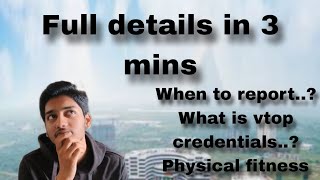 What are Vtop credentials, Physical fitness certificate? #vitapuniversity @Prasadforlifestyle