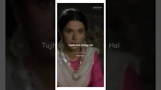 Tujhko Pana Zindagi Hai | Heer Ranjha | #htspoetry #hts #shorts #trending #viral #status