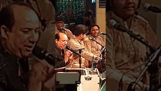 ustad rahat Fateh Ali Khan live performance Kali Kali zulfon ka gana