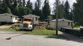 Company prepares to move former Moose Village houses in Powell River