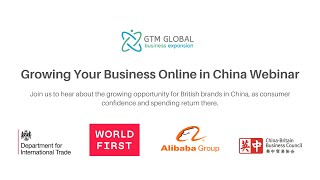 Growing Your Business Online in China Webinar