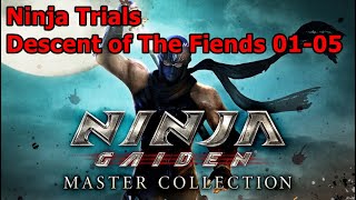 NINJA GAIDEN Σ -  Master Ninja Trials - Descent of The Fiends 01 → 05