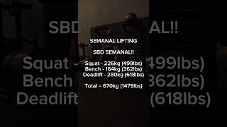 Semanal Lifting - Os melhores levantamentos da semana!!