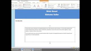 Cómo Hacer  UNA WEBQUEST  Desde Microsoft Word _ 2017 ☕️