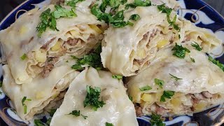 Они такие вкусные, что я готовлю их каждую неделю ! Узбекский Ханум Рецепт приготовления