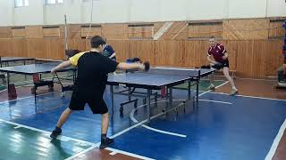 Финал. Кошелев А. : Ежов М. Настольный теннис в Витебске.Tabletennis.