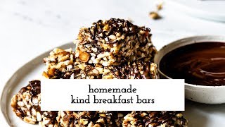 Homemade Kind Breakfast Bars