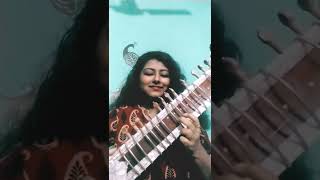 Tum mile Dil khile ❤️ sitar cover #shorts #tummiledilkhile #kumarsanu #bollywoodsongs #sitarcover