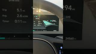 1,000 Mile EV Road Trip - False Alarm, I'm a pinhead, the defroster was on