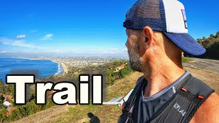 Trail dans Palos Verdes, Californie