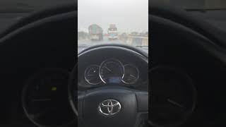 Whatsapp car driving status on highway |Toyota Corolla| punjabi song ‘Yaad Yaad rehjati hai’