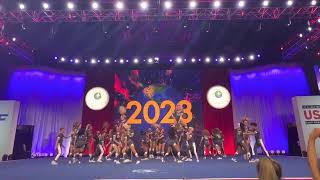 Twist and Shout Adam and Eve - Worlds Day 1 ‘23 #viral #cheer #cheerupdates #twistandshout