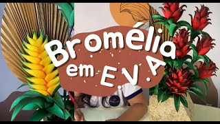 ARRANJO LUXUOSO COM BROMÉLIA | SEM ARAME E SEM FRISADOR