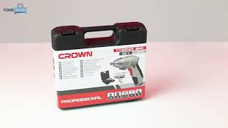 CROWN Visseuse Sans Fil CT22023-BMC مفك براغي لاسلكي  من كراون