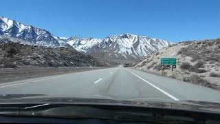 Traveling North on 395 Eastern Sierra Nevada's