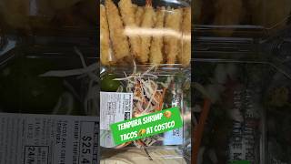 *New* Item to Buy at Costco: Shrimp 🍤 Tempura Tacos 🌮 #food #costco #shorts #tacos