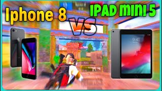 Iphone 8 vs iPad mini 5 pubg mobile 1v1 tdm room😨