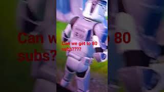 Can we get 80 subs? #fortnitechapter1 #gaming