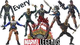 Every Marvel Legends Eric Killmonger Hasbro Comparison Black Panther