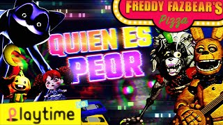 Playtime CO. VS Fazbear Entertainment ¿Qué EMPRESA Es Más PERTURBADORA? - Teoría