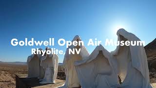 Walk through a desert art museum at Death Valley's edge - Goldwell Open Air Museum - Rhyolite, NV