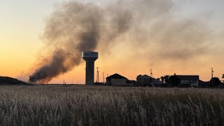 RAW: Grassfire on The Island Friday