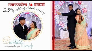 Narendra & Sonal - 25th Wedding Anniversary Highlight - By Sandiip Shhah