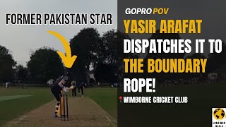 Yasir Arafat Deposits It For Four! - Lashings at Wimborne