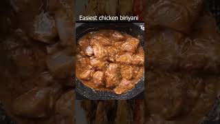 Easiest chicken biriyani #shorts