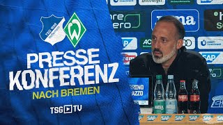 "Ich weiß, was meine Aufgabe ist" | PK nach #TSGSVW