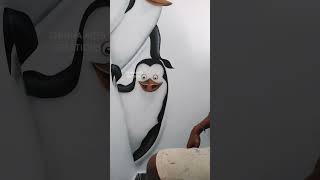 3d penguins wall art#trending #viral