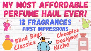 Most Affordable Perfume Haul! | Blind Buys, Niche, Designer, Classics | FragranceNet.Com, Macys