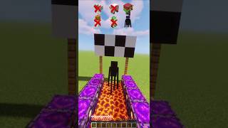 MINECRAFT : MAGMA vs DIFFERENT MOBS 😱 | WHO IS STRONGEST? #shorts