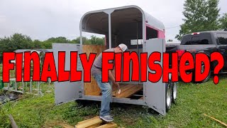 Replacing The Floor In A Horse Trailer