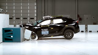 2024 Subaru Solterra updated moderate overlap IIHS crash test