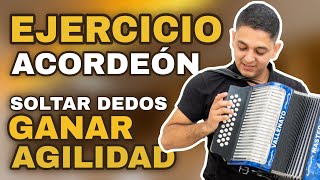 EJERCICIO para SOLTAR los DEDOS (EFECTIVO) - Tutorial Acordeón