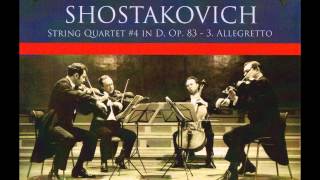 Shostakovich: String Quartet No. 4 in D, Op. 83 (Borodin Quartet)