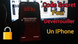 Code Secret Pour Déverrouiller un iPhone sans connaître le code