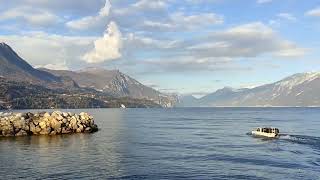 amphibious car on Lake Garda Italy