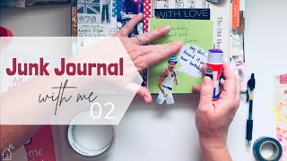 JOURNAL WITH ME 02 : Art Journal Process : How to Use a Journal : Step by Step Process for Beginners