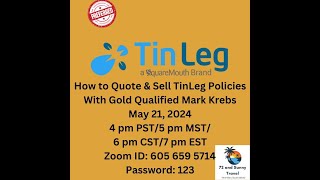 How to Sell Tin Leg with Mark Krebs