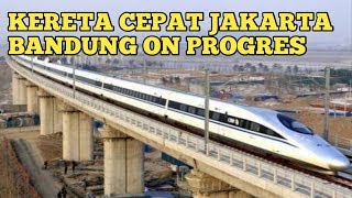 Progres Kemajuan Proyek Kereta Cepat Jakarta Bandung Wilayah Bekasi Tol Cikampek